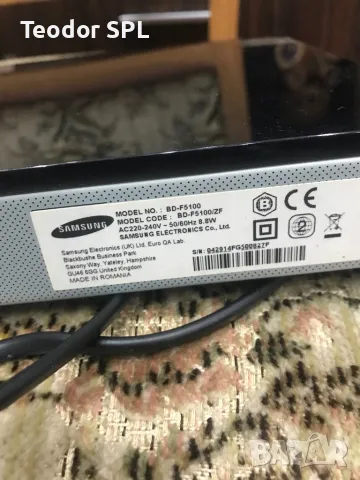 Samsung blu-ray DVD player , снимка 8 - Плейъри, домашно кино, прожектори - 48935771