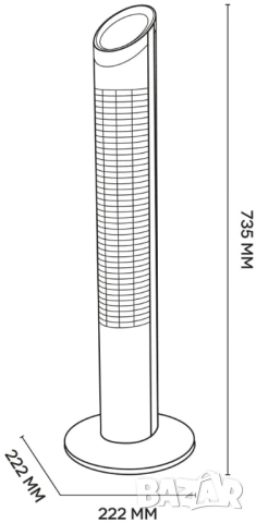 Вентилаторна кула ARGO Aspire Tower, снимка 6 - Вентилатори - 52052577