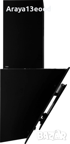 Стилен кухненски абсорбатор HANSEATIC, черен, снимка 5 - Абсорбатори - 53946354