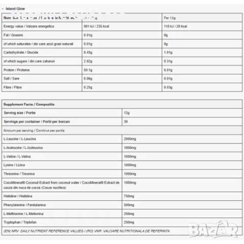 Genius Nutrition EAA-X5 | 360 грама, снимка 8 - Хранителни добавки - 52961984