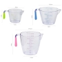 ПРОМОЦИЯ Мерителни чаши, к-кт от 3 бр. SUNSHINE SMILE (3PCS) MEASURING CUP (X0016FQBPJ), снимка 3