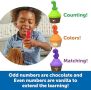 Нови Монтесори играчки Образователни кексчета с числа и цветове за деца Learning Resources , снимка 2