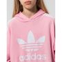 ADIDAS Originals Adicolor Cropped Hoodie Pink, снимка 3