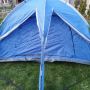 Шестоъгълна триместна двуслойна палатка