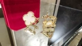 Van Cleef & Arpels VCA Gold Mother of Pearl Vintage Alhambra Clips Дамски Обеци, снимка 3