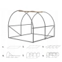 Здрава конструкция за оранжерия - поцинковани тръби и лесен монтаж, снимка 13