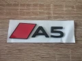 черна емблема Audi A5 нов стил, снимка 1