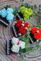 Декорация пиано със сапунени цветя, букет, рози, снимка 8
