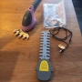 Aкумулаторна ножица за трева и храсти 2 в 1, 7.2V, 2000 mAh батерия, 2 ножа, розова, снимка 6
