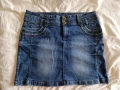 L/XL къса дънкова пола , снимка 1