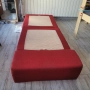Червен диван ( фотьойл). Разтегателен , снимка 3