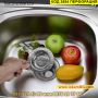 Цедка за сифон на мивка Ф 11 см. от стомана срещу запушване на мивка - КОД 3894 ПЕРФОРАЦИЯ, снимка 5