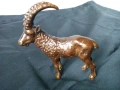 Бронзова статуетка козел, снимка 2