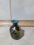 Cloisonne Клоазоне Красива малка ваза бронз клетъчен емайл, снимка 2