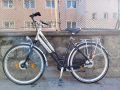 28 цола алуминиев велосипед с 7 скорости усилени капли амортисьори предни като нов , снимка 2
