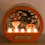 LED дървено украсение Happy Halloween / Хелоуин_1244369, снимка 1