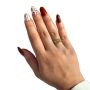 Дамски пръстен от медицинска стомана със символ на безкрайната любов, снимка 2