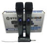 Комплект 2 бр. универсални динамични безжични микрофони WG-22, снимка 8