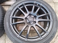 Лети джанти 18ки 5х112 Alutec + зимни гуми 235/45/18 Nexen, снимка 6
