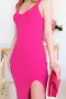Рокля PINK SLIT, снимка 3