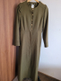 Дълго дамско палто ABACI в тъмно зелен цвят, снимка 8