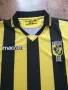 vitesse home shirt 2017/18 x MACRON - мъжка футболна тениска ХЛ КАТО НОВА, снимка 3