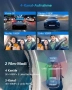 AI видеорегистратор за кола отпред и отзад със 128GB SD карта, снимка 3