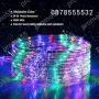 Многоцветен Лед Маркуч за Коледна Украса Водоустойчив Три Размера RGB, снимка 11