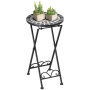 Стойка за растения Outsunny Ø36 x 67 см, сгъваема, кръгла, снимка 12