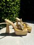 Перфектни летни обувки на висок ток, снимка 1 - Дамски обувки на ток - 45960191