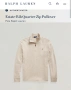 Мъжко!Ralph Lauren Estate-Rib Quarter Zip Pullover размер ХЛ, снимка 1