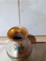 Cloisonne Клоазоне стара ваза бронз клетъчен емайл, снимка 5