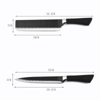Комплект кухненски ножове 6 бр. от неръждаема стомана., снимка 5 - Прибори за хранене, готвене и сервиране - 45092906