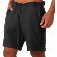 Нов стил мъжки къси три четвърти ежедневни панталони с шнур, 9цвята , снимка 16 - Къси панталони - 45163464