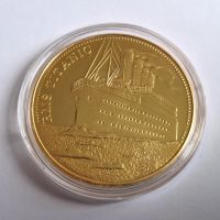 Сувенирна монета от колекцията Титаник, снимка 3 - Нумизматика и бонистика - 45745474