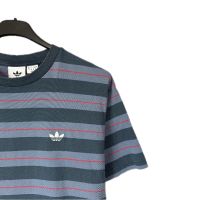 Мъжка тениска Adidas Yarn Dyed Tee, Размер М, снимка 2 - Тениски - 45835581