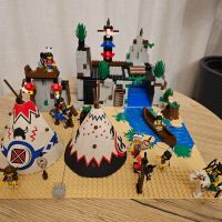 Lego 6766 Rapid River Village Уестърн Индианци, снимка 4 - Колекции - 45481117