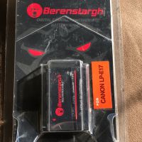Berenstargh for Canon LP-E17 батерия за фотоапарат , снимка 1 - Фотоапарати - 45494717