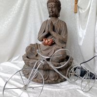 Стар фонтан, шадраван Буда, лотус, работещ, снимка 8 - Други стоки за дома - 45687054