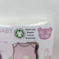 4 броя бебе боди органичен памук   95%памук 5%еластан , снимка 3 - Бодита за бебе - 45419891