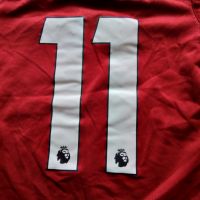 Ливърпул футболна тениска маркова на Ню Баланс №11 Мохамед Салах размер 154см 11-13 год, снимка 7 - Футбол - 45425249