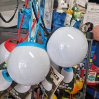 Нови Соларни лампи - топки за закачане с връзка. Изключително леки и компактни за къмпингуване , снимка 1 - Соларни лампи - 45395774