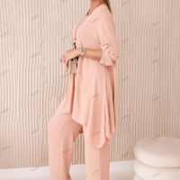 Дамски комплект блуза + панталон с висулка, 3цвята , снимка 4 - Комплекти - 45577088