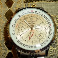 Мъжки луксозен механичен часовник BREITLING, снимка 2 - Мъжки - 45096377