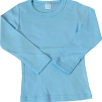 Детски тениски с дълъг ръкав 100% памучен рипс - цветни, снимка 7 - Бебешки блузки - 45649216