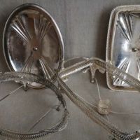 Комплект стари посребрени съдове, снимка 9 - Антикварни и старинни предмети - 45434042