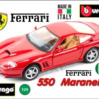 Bburago Ferrari 550 Maranello 1:24, снимка 1 - Колекции - 42232680