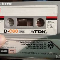 Аудио касети (аудиокасети) ТDK D C60 ЗА ПРЕЗАПИС, снимка 2 - Аудио касети - 43713938