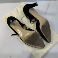 Bally дамски велурени обувки на нисък ток, снимка 5 - Дамски обувки на ток - 45109023