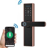 Смарт Брава - Wifi, пръстов отпечатък, код, Tuya, NFC - Z6, снимка 1 - Други - 46112308